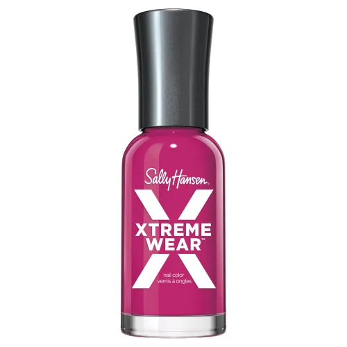 Vista 72 de Sally Hansen Xtreme Wear Esmalte de uñas sin rayas, acabado brillante, duradero, resistente a las astillas, transparente, color de uñas plateado 130