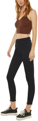 Vista 4 de Kancan KC8604BBK - Jeans ajustados de tiro alto
