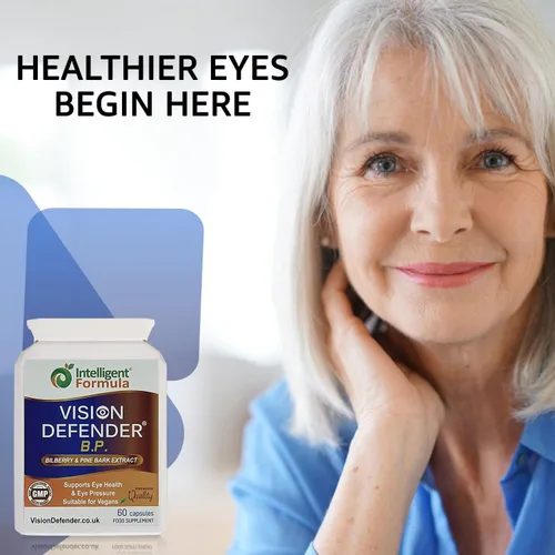 Vista 8 de Vision Defender BP - Suplemento para ojos de arándano y corteza de pino, 60