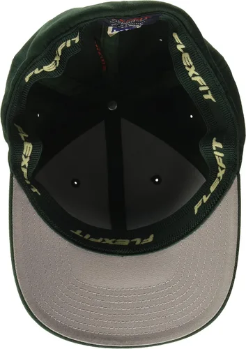 Vista 3 de Flexfit 6477 Gorra de mezcla de lana - LXL (pruce), Pícea