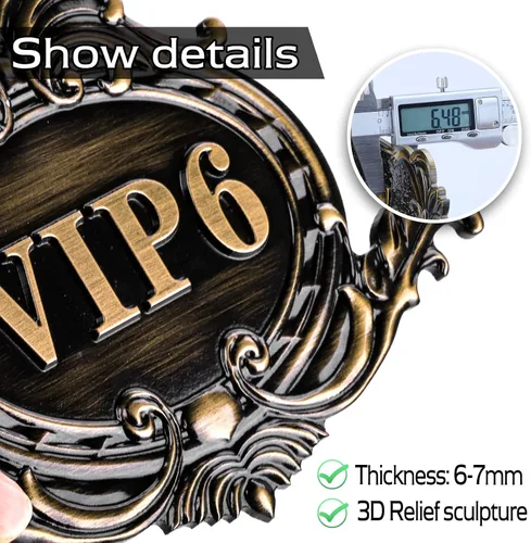 Vista 3 de Letrero de dirección fundido personalizado con número de casa, placa de dirección de casa de 12 pulgadas, letrero de número de Steet House