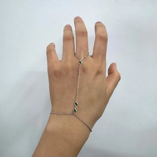 Vista 60 de Pulsera de plata de ley 925 para mujer, pulsera de mano para mujer, pulseras esclavas de 7 a 9 pulgadas ajustable