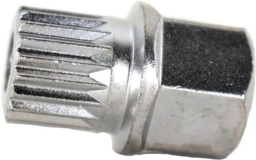 Vista 16 de TEMO Llave de extracción de tornillo de tuerca de bloqueo de rueda de 11/15Pt Socket antirrobo S3054 para vehículos BMW