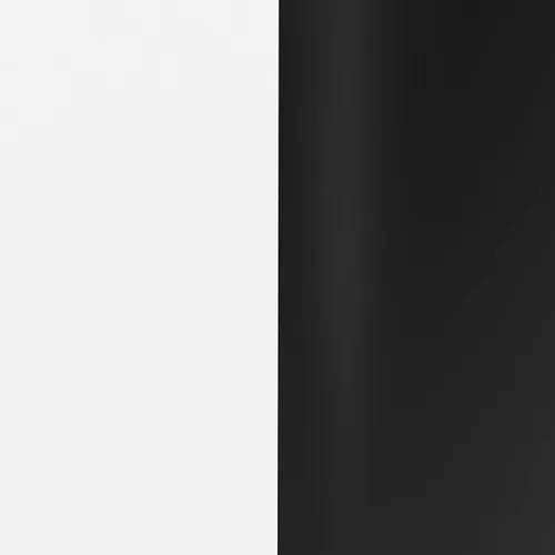 Vista 11 de Taylor + Logan Jenna - Taburete giratorio ajustable de 360 grados con base negra en vinilo blanco Vinilo blanco/marco negro
