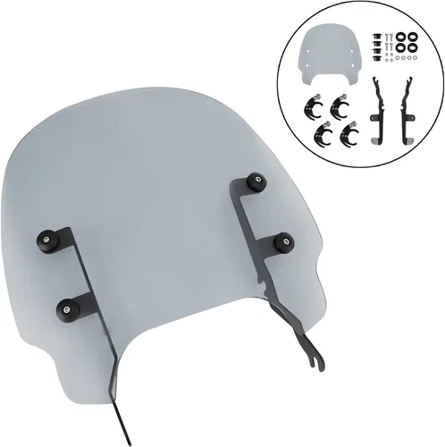 Vista 5 de Parabrisas de motocicleta ABS para Harley Sportster S RH1250 2021-2022