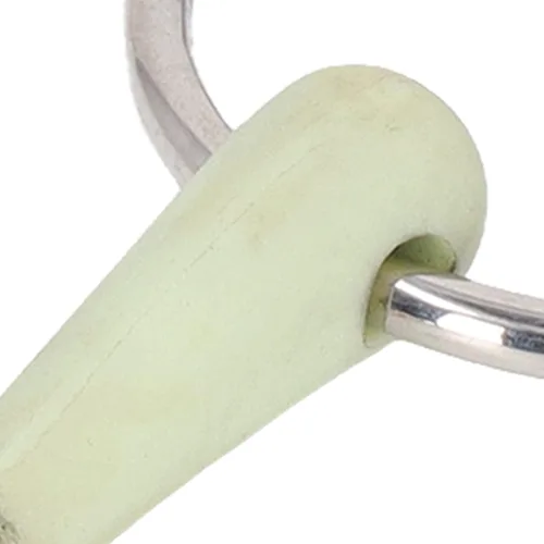 Vista 8 de Pilipane Broca ovalada de acero inoxidable, multiuso para aro, entrenamiento al aire libre, suelta para aro, caballo para aro de boca articulada