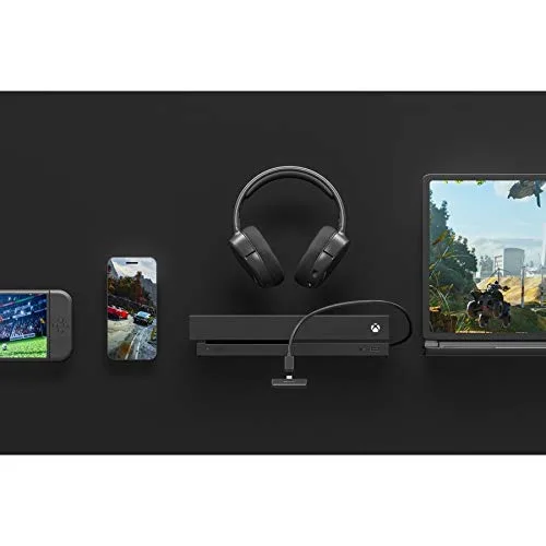Vista 8 de SteelSeries Arctis 1 Wireless Gaming Headset for Xbox USB-C Wireless Detachable ClearCast Microphone for Xbox One, Series X, PS4PS5, PC, Nintendo