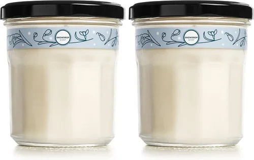 Vista 8 de Mrs. Meyer's Vela aromática de soja para aromaterapia, 35 horas de tiempo de combustión, hecha con cera de soja y aceites esenciales, edición