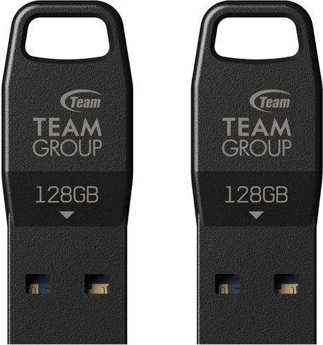 Vista 18 de TEAMGROUP C162 32GB USB 3.2 Gen 1 USB 3.1/3.0 Mini Fits Metal Lectura 100MB/s Flash Thumb Drive Almacenamiento de Datos Externo Memory Stick