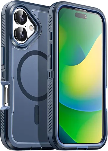 Vista 25 de AICase Funda para iPhone 13 Pro Max [compatible con Magsafe], protección magnética resistente contra caídas, cuerpo completo, a prueba de golpes, a