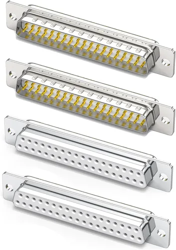 Vista 9 de 10PCS Juntas chapadas en oro DB9 RS232 D-SUB Serial Soldadura Copa