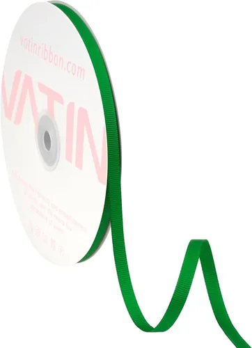 Vista 85 de VATIN Cinta de Grogrén Negra, 1-1/2" x 50 Yardas Continuas, Cinta de Grogrén de Poliéster Negra, Usar para Lazos de Bricolaje, Accesorios