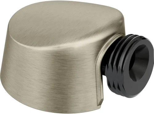 Vista 13 de Moen Conector redondo de la pared de la ducha del PDA de Ell de la gota del hierro forjado, A725WR Mate negro