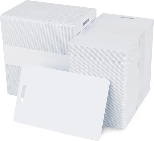 Vista 17 de Paquete de 100 tarjetas de PVC CR80 blancas 20 mil por easyIDea