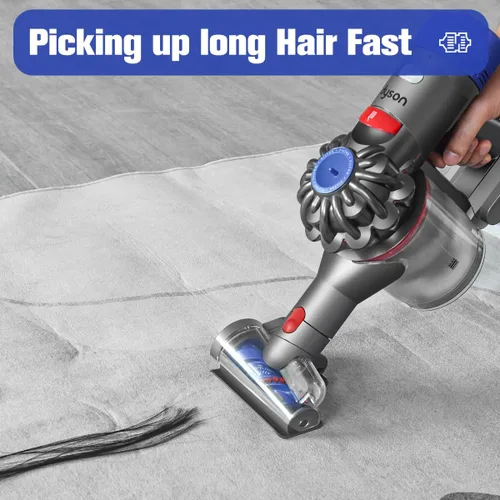Vista 4 de FUNTECK Mini herramienta de tornillo para el cabello compatible con modelos Dyson V15 V11 V10 V8, accesorio de vacío antienredos ideal para recoger