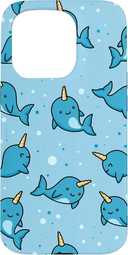 Vista 14 de Narwhal Gift Underwater Unicorn of The Sea Baby Narwhal Case for iPhone 17