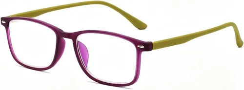Vista 9 de Gafas de miopía ligeras de moda para hombre y mujer, gafas de distancia miopía Negro
