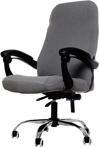 Vista 22 de WOMACO Fundas para Silla de Oficina Estampadas, Funda Elástica para Silla de Computadora Funda Universal para Silla de Jefe Estilo Simplismo Moderno