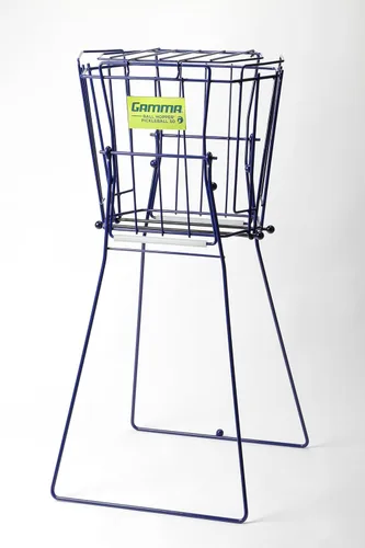 Vista 3 de Gamma Sports Pickleball Hopper – 50 Ball Picker Upper with Hexagonal Basket, Reinforced Welds, Carbon Steel Wires & Attached Lid for Durable