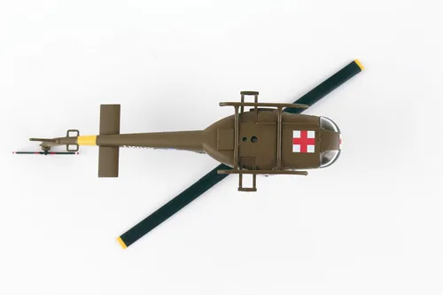 Vista 10 de Daron Worldwide Trading Sello postal UH-1 Huey MEDEVAC Vehículo del Ejército de EE. UU. (Escala 1/87)