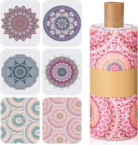 Vista 17 de Redbaker 6 Piezas Rollos de Toallas de Papel Reutilizables Toallas de Cocina a Granel Lavables Sin Papel Paños de Algodón Servilletas de Mano