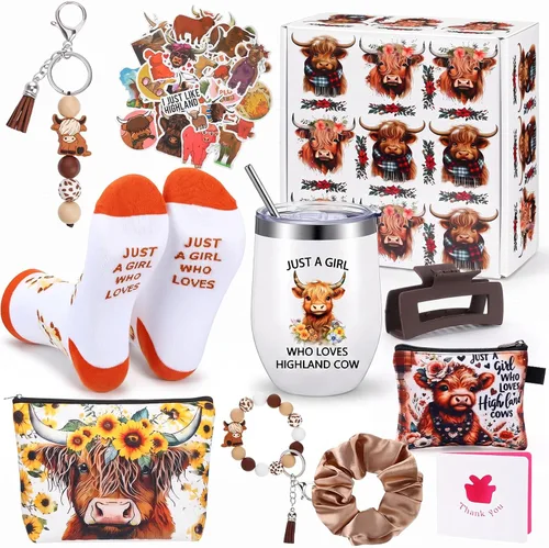 Vista 14 de Landical - Juego de regalo de 59 piezas de cereza rosa para mujer