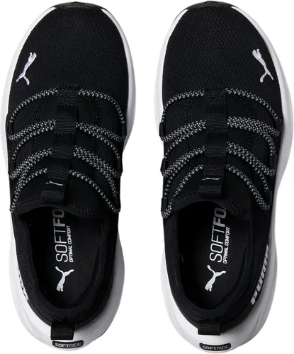 Vista 4 de PUMA Tenis unisex One4all sin cordones para niños