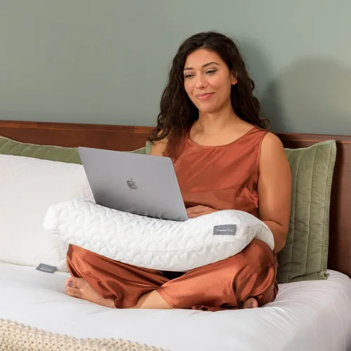 Vista 12 de Tempur-Pedic TEMPUR-Cloud Almohada para dormir, estándar, color blanco
