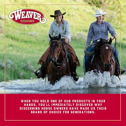 Vista 6 de Weaver Leather Cincha inteligente forrada de fieltro equino