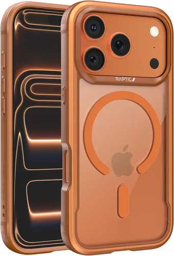Vista 24 de RAPTIC Shield para iPhone 13 Pro, funda protectora transparente a prueba de golpes, prueba de caídas militares de 10 pies, marco de aluminio