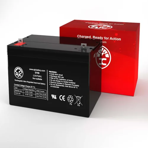 Vista 2 de AJC Batería compatible con batería UPS Power Patrol SLA1175 12V 75Ah