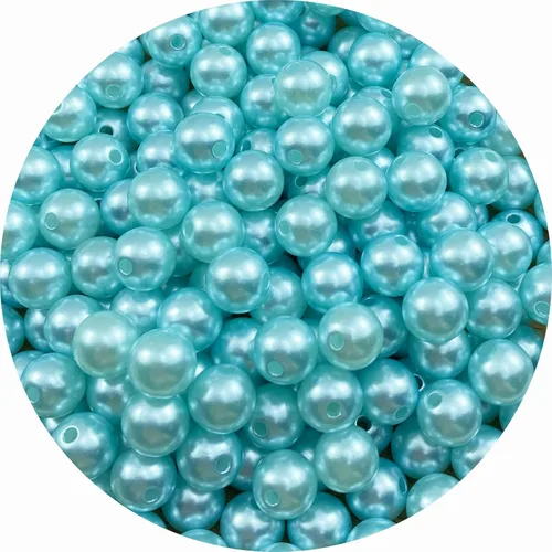 Vista 16 de 3000 cuentas de perlas de 0.118 pulgadas con agujero redondo suelto para decoración del hogar, rellenos de jarrones, manualidades, fabricación