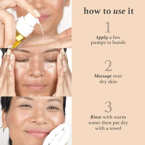 Vista 4 de Aceite de limpieza antiedad Love Your Bare Face de Julep