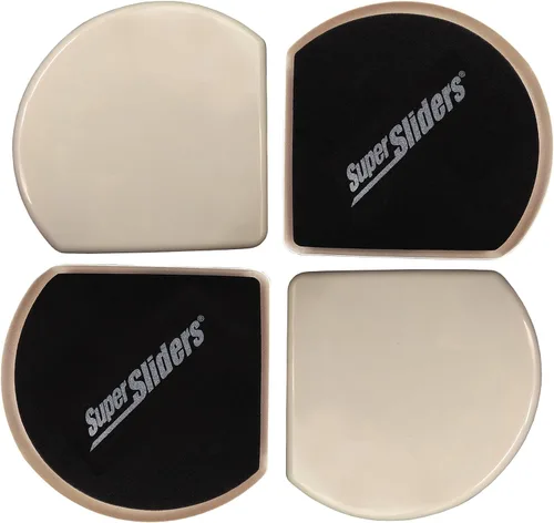 Vista 2 de Almohadilla de fieltro y patín oculto reutilizable para muebles, para pisos rígidos (4 piezas) – Superdeslizadores de 5", 4734195N