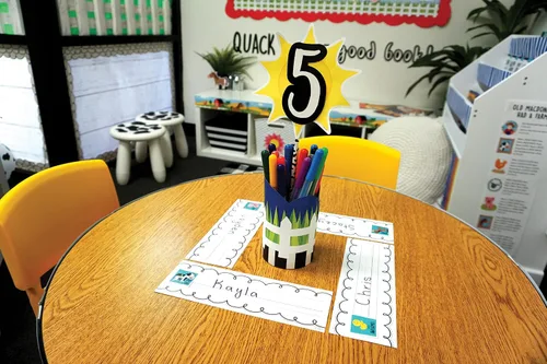 Vista 3 de Creative Teaching Press Tablero de anuncios 3D POP! Picket Fence (10173)