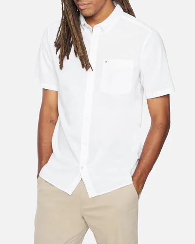 Vista 2 de Hurley One & Only - Camisa de manga corta abotonada para hombre
