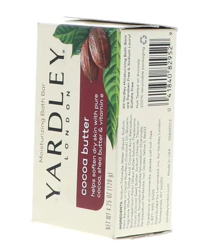 Vista 7 de Yardley Barra de baño de manteca de cacao 4 oz (paquete de 2)