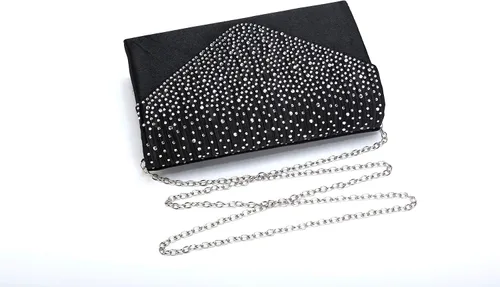 Vista 2 de Nodykka Monederos y bolsos de mano de noche, bolsos cruzados clásicos para boda, fiesta, bolso de hombro para mujer