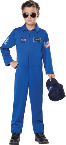 Vista 2 de Traje Azul Niños NASA