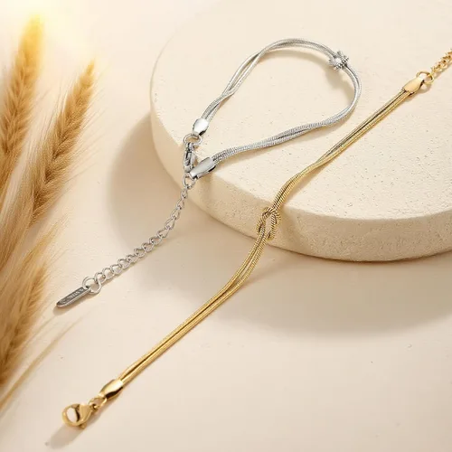 Vista 4 de Pulseras a Juego para Parejas – Pulseras BFF con Nudo de Amor de Promesa Infinita para Mujeres y Hombres, Joyería de Amistad Hipoalergénica que No