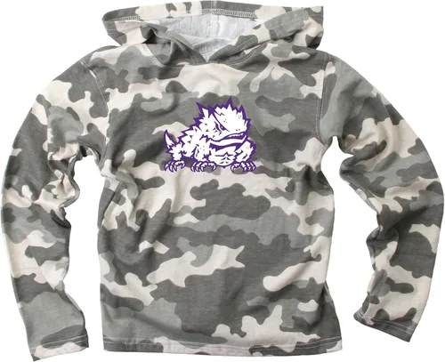 Vista 8 de Wes and Willy Camiseta de manga larga con capucha de camuflaje para niños