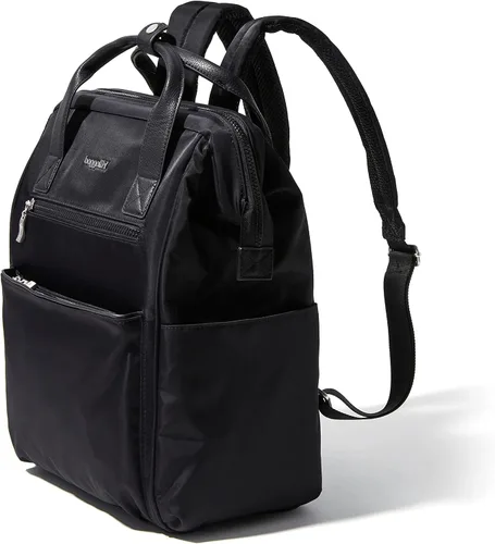Vista 3 de Baggallini Mochila Soho para mujer, Negro, talla única