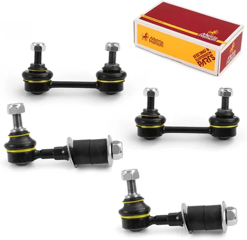 Vista 129 de Metrix Premium Chassis Parts - Kit de 4 piezas de barra estabilizadora delantera y trasera con enlace de extremo de barra estabilizadora para Ford