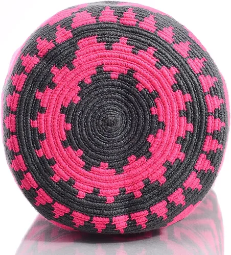 Vista 4 de WYOU Designer Collection, Handwoven Hobo Bucket Bag in Wayuu Crochet