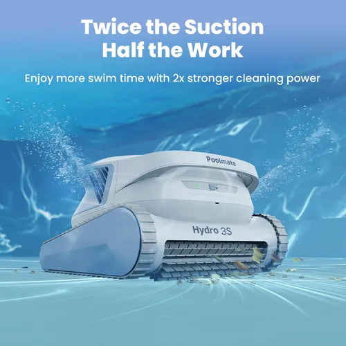 Vista 5 de Chasing Hydro 3S Limpiador Robótico para Piscinas Enterradas - 300min de duración, bombas duales centrífugas, 4 modos de limpieza, ideal