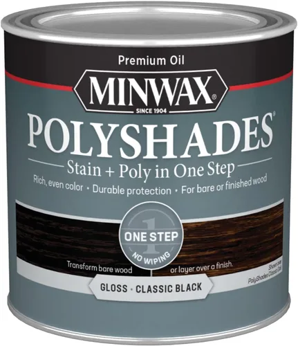 Vista 39 de Barniz Minwax 213104444 PolyShades Miel