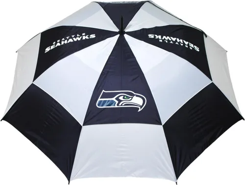 Vista 19 de Team Golf NFL San Francisco 49ers - Paraguas de golf de 62 pulgadas con funda protectora, diseño de protección contra el viento de doble toldo