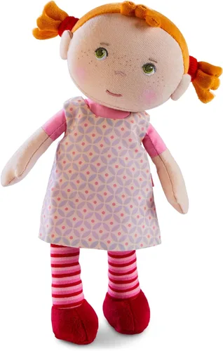 Vista 8 de HABA Snug Up Camilla - Muñeca suave de 10 pulgadas, lavable a máquina, perfecta para acurrucarse, primera muñeca suave y figura de felpa para niños