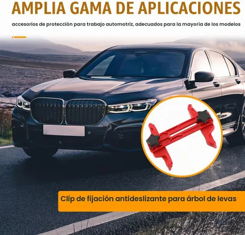 Vista 6 de Juego de 9 piezas para sincronización de árbol de levas de coche - Abrazadera doble para árbol de levas, herramienta de bloqueo de piñón
