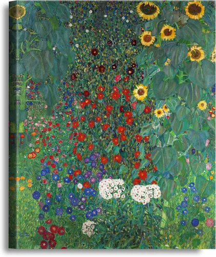 Vista 13 de A&T ARTWORK Avenue to Schloss Kammer por Gustav Klimt. Las reproducciones de arte clásico del mundo, impresiones en lienzo giclée para decoración
